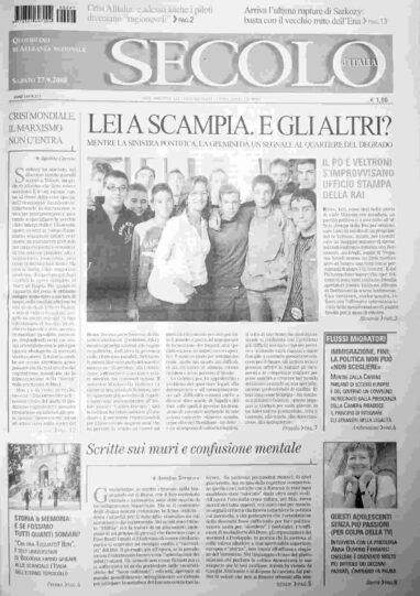 sabato 27 settembre 2008