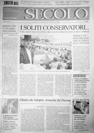 sabato 18 ottobre 2008