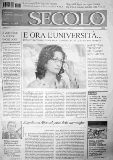 sabato 1 novembre 2008