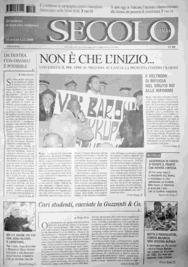 martedì 4 novembre 2008