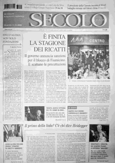 martedì 11 novembre 2008