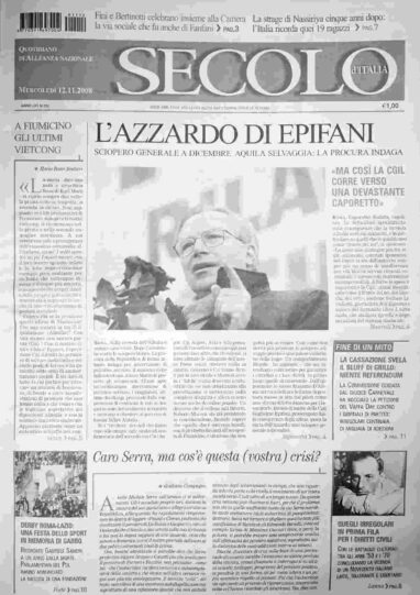 mercoledì 12 novembre 2008