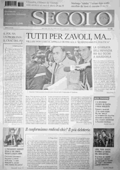 venerdì 21 novembre 2008