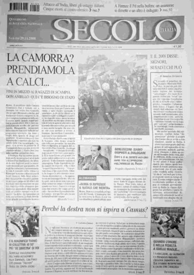 sabato 29 novembre 2008