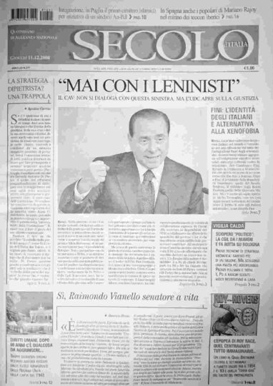 giovedì 11 dicembre 2008