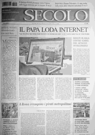 sabato 24 gennaio 2009