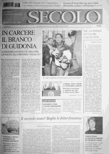 mercoledì 28 gennaio 2009