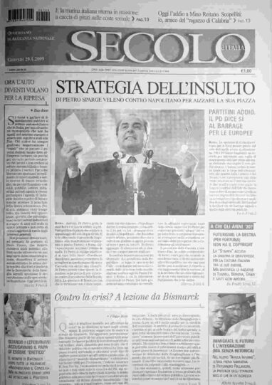 giovedì 29 gennaio 2009