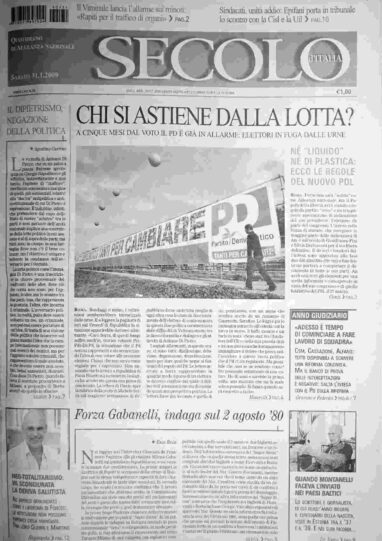 sabato 31 gennaio 2009