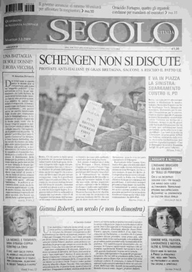 martedì 3 febbraio 2009