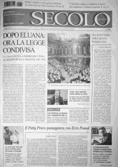 mercoledì 11 febbraio 2009