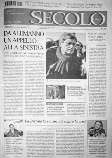 martedì 17 febbraio 2009