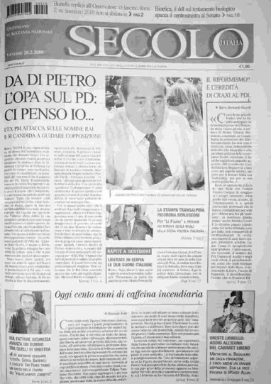 venerdì 20 febbraio 2009