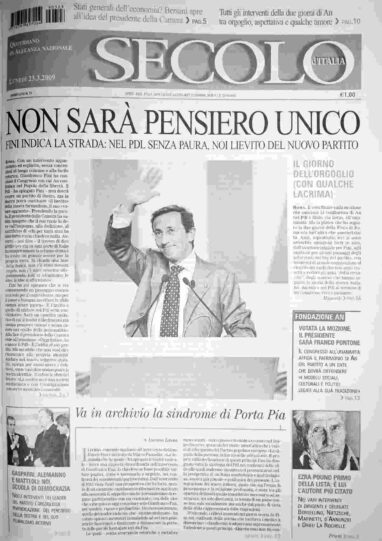 lunedì 23 marzo 2009