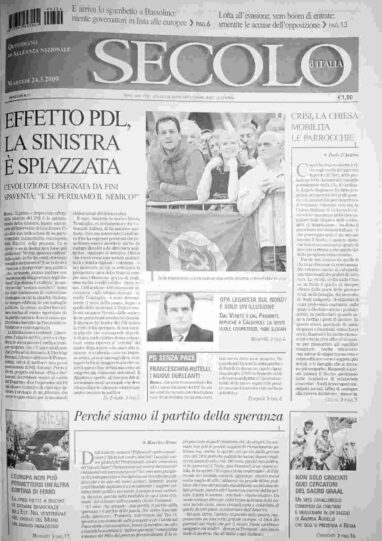 martedì 24 marzo 2009