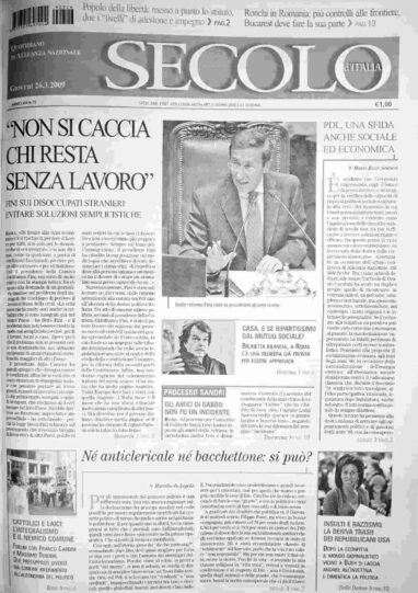 giovedì 26 marzo 2009