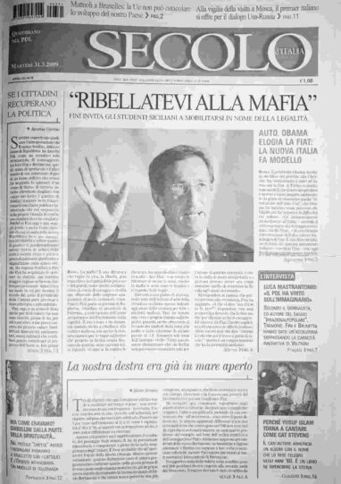 martedì 31 marzo 2009