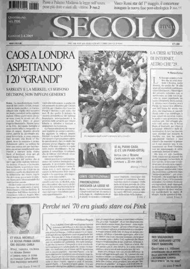 giovedì 2 aprile 2009