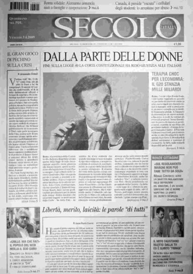 venerdì 3 aprile 2009