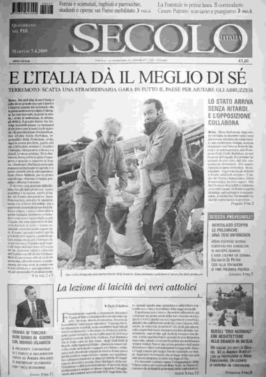 martedì 7 aprile 2009