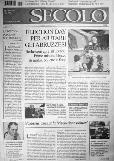 venerdì 10 aprile 2009