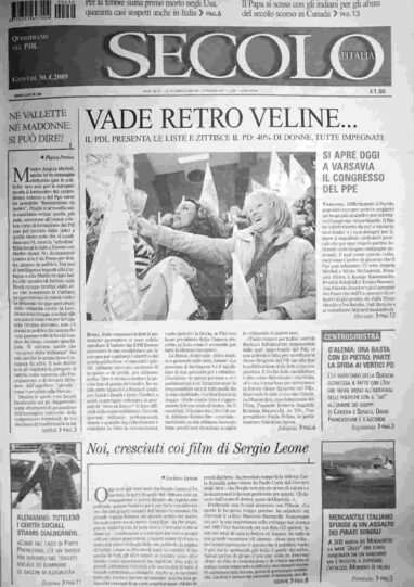 giovedì 30 aprile 2009