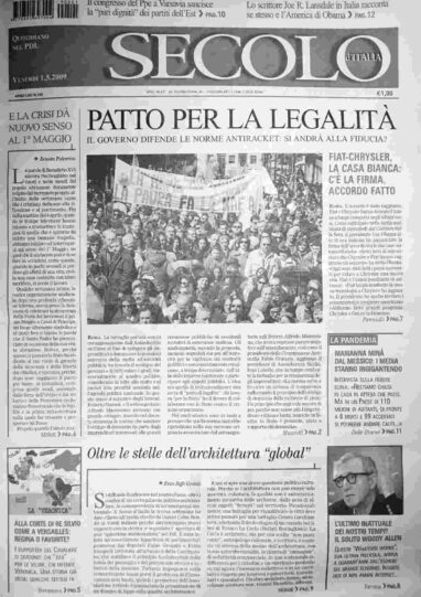 venerdì 1 maggio 2009