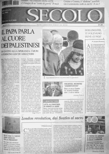 giovedì 14 maggio 2009