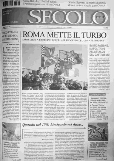 venerdì 15 maggio 2009