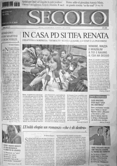 giovedì 21 maggio 2009