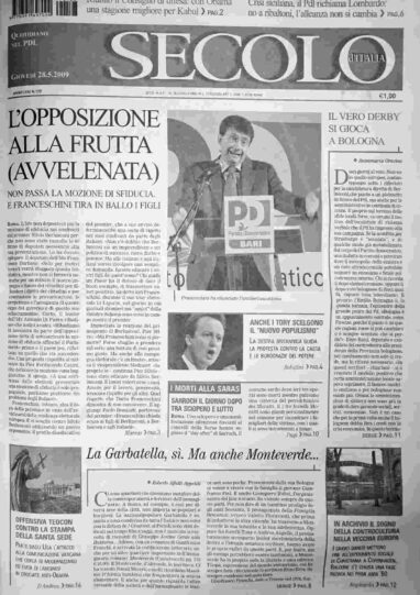 giovedì 28 maggio 2009