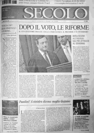 sabato 30 maggio 2009