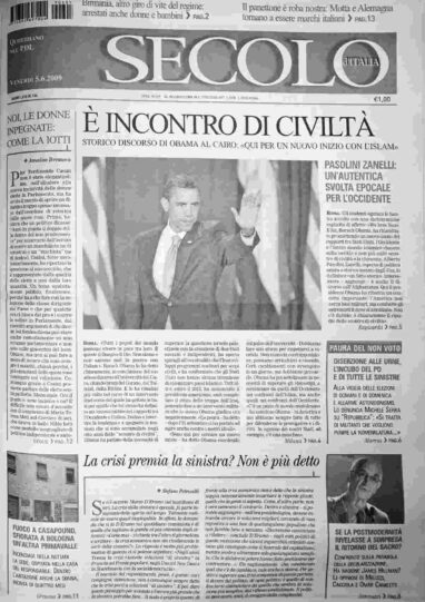 venerdì 5 giugno 2009