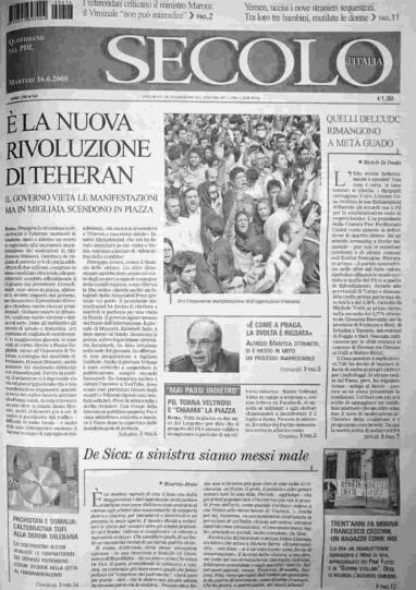 martedì 16 giugno 2009