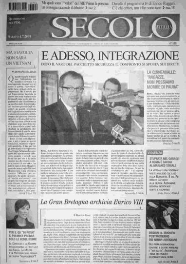 sabato 4 luglio 2009