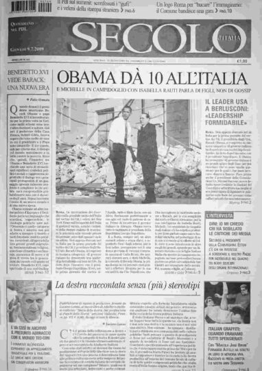 giovedì 9 luglio 2009