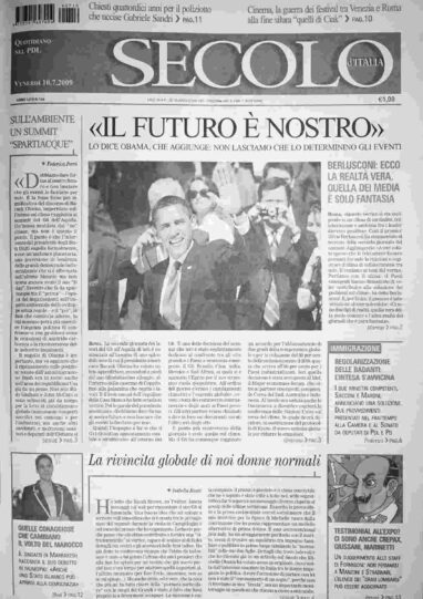 venerdì 10 luglio 2009