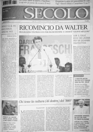 venerdì 17 luglio 2009