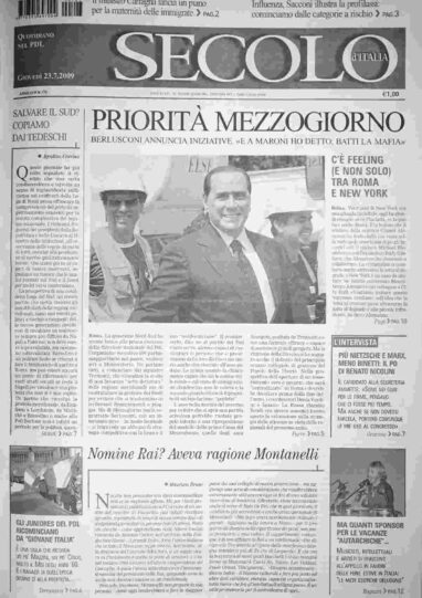 giovedì 23 luglio 2009