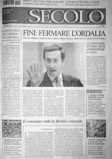 giovedì 3 settembre 2009