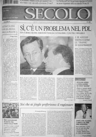 mercoledì 9 settembre 2009