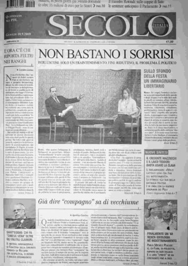 giovedì 10 settembre 2009