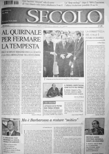 venerdì 9 ottobre 2009