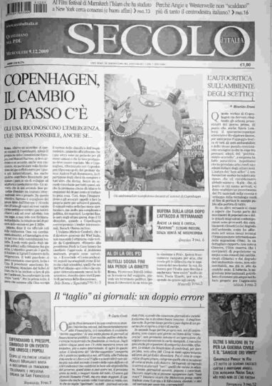 mercoledì 9 dicembre 2009