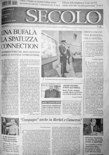 sabato 12 dicembre 2009