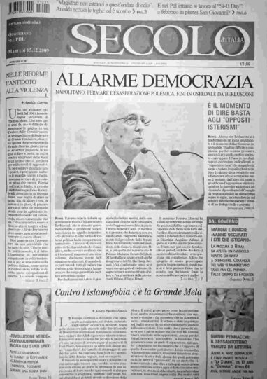 martedì 15 dicembre 2009