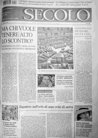 mercoledì 16 dicembre 2009