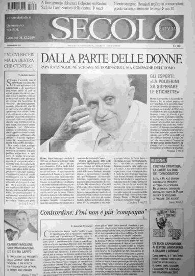 giovedì 31 dicembre 2009