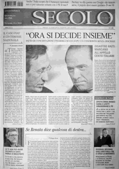 venerdì 15 gennaio 2010