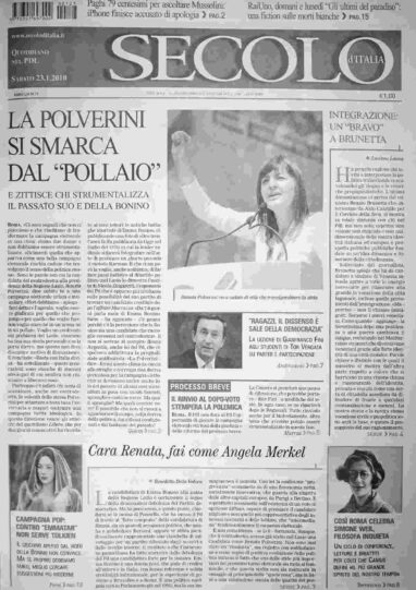 sabato 23 gennaio 2010